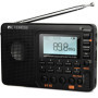 Retekess V115 Radio Portable,Petite Radio Rechargeable,FM AM SW, Piles et Secteur,Carte TF,Enregistreur, MP3,Minuterie de Sommei