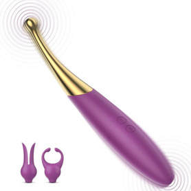 Vibromasseur pour votre stimulation clitoridienne, point G en silicone haute fréquence, vibrateurs anaux, jouet sexuel, vibratio
