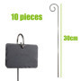 ZAHD 10 pièces Étiquettes de Plantes en métal résistant aux intempéries étiquettes Potager Ardoise marque plante pour jardin Cad