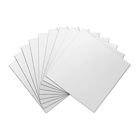 CENPEK Lot de 16 Petits Miroirs Autocollants en Plastique Acrylique Flexible, sans Cadre, 15 x 15 CM, 0,2 MM D’épaisseur, pour L