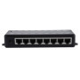 8 Ports POE Adaptateur, Injecteur POE DC12V-48V Passive POE Adaptateur POE Power Over Ethernet POE Module d'alimentation Injecto