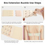6 PièCes Extension De Soutien Gorge, Prolongateur Soutien Gorge, 3 RangéEs, 2 Crochets, 3 Crochets, Rallonges De Fermeture De At
