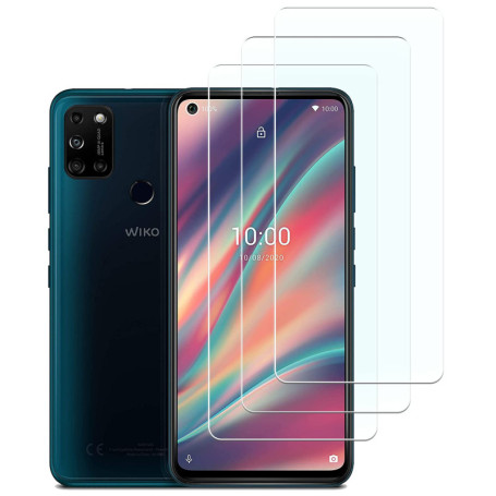 [3 pièces] KELOLIN Verre Trempé Protection écran Pour Wiko View5/View5 Plus9H Dureté, Installation Simple,sans Bulles, Anti Rayu