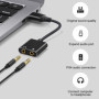AQSQWQ Carte Son Externe, Adaptateur Audio USB vers 3,5mm Jack, USB Écouteur Casque et Convertisseur Micro Microphone Compatible