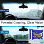 Zuofan Lave Glace, 30pcs Concentré Pastille Lave Glace, Nettoyant Pare-Brise, Effervescent de Voiture, Super Décontamination Net