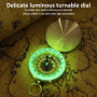 DARENYI Boussole de Navigation Randonnée Boussole Lumineuse Boussole de Poche en Métal pour Camping en Plein Air Navigation, Ori