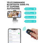 CIRYCASE Trépied Smartphone, 142cm Extensible Perche a Selfie Monopods Trepied Aluminium avec Télécommande Bluetooth & Support d