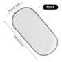 Lot de 6 Matelas à Langer Portables en Pur Coton imperméable, Alèses pour Bébé Douces et Étanches pour Table à Langer (30 x 60 c