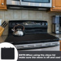 Tapis pour Plaques à Induction: PRITOK Tapis de Protection pour Plaque à Induction, Plaque de Recouvrement de Cuisinière, pour V