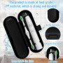 UZSUZZ 3 Pièces Etui Brosse a Dent Électrique, Etui Voyage Brosse a Dent Electrique, Étui Brosse À Dents Électrique De Rangement