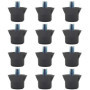 CHENNAN 12 Pièces Crampons de Remplacement pour Chaussure de Football, Clous pour Chaussures D'athlétisme, 13mm Pointes de Chaus
