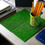 Tapis de pelouse,Gazon Artificiel, Gazon Artificiel féerique Naturel, pour Ornement Miniature, Jardin, Maison de poupée, Gazon p