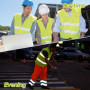 Zeripikfoasp 5 Pièces Gilet Haute Visibilité, Gilet De Sécurité Haute, Gilets Haute Vêtements De Travail Respirants avec des Ban