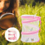 Zwenjuan Papillon Habitat Cage,Cage Insectes Habitat,Pliable Insect Mesh,Papillons Élevage Papillon Pop Up Design Cage Pliable I