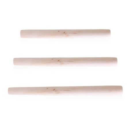 Rouleau à pâtisserie 3 pièces, rouleau à pâtisserie, petit rouleau à pâtisserie, rouleau à pâtisserie en bois, rouleau à pâte, r