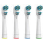 KongKay Brossettes de Rechange pour Oralb dual clean, 4 Têtes Compatibles Avec les Oralb Brosses à Dents Électriques, Têtes doub