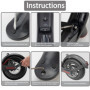 Garde Boue Trottinette Electrique Garde Boue Arrière Trottinette Support Métallique Accessoire Trottinette Electrique Pour Xiaom