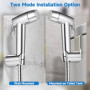 Pulvérisateur de toilettes pour bidet - Accessoire de bidet d'eau chaude en acier inoxydable pour lavabo ou toilette, comprenant