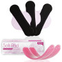 Soft Pad 2 Poches de Gel Post-Partum | livrées avec 3 housses lavables en forme de serviette | Grossesse, post accouchement, hém
