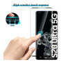 FWang Verre trempé compatible avec Samsung Galaxy S20 Ultra 5G,3D Couverture Complète,9H Dureté,Anti-Rayures,sans Bulles,HD,Cont