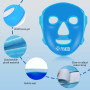 Masque rafraîchissant pour le visage,Masque Froid Visage en Gel,Masque Rafraîchissant, Compresse Chaude Et Froide Pour le Visage