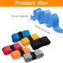 WOLMIK Lot de 6 grips pour raquette de tennis, badminton, raquette de squash, autocollant, antidérapant