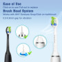 Brightdeal Brossettes de rechange pour Philips Sonicare - Tête de brosse à dents électrique pour EasyClean HealthyWhite et autre