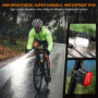 Vinabo Kit Lumières pour Vélo - Phare et Feu Arrière, Longue Autonomie, Recharge USB, Etanche IPX6, 6 Modes D'éclairage, Léger e