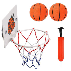 Mini Panier De Basket Chambre Mini Panier De Basket Enfant Mini Office Basketball Jouet De Basketball Enfant avec 2 Balles Et 1 