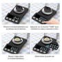 KUBEI Rechargeable par USB 100g/0.001g Balance de Precision Milligrammes Balance de Poche Balances de Bijoux,Balance de Cuisine 