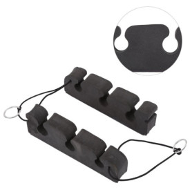 Magnetic Rod Holder,2Pcs Fly Canne à Pêche Barre Porte Support and Portable Magnétique Voiture Tige and Rack Fly Rod Densité de 