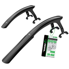 RBRL Garde-Boue de vélo à dégagement Rapide adapté au vélo de Route/Gravel avec Largeur de Pneu 28-45mm
