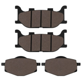 Cyleto Plaquettes de Frein Avant et Arrière pour Yamaha TDR125 TDR 125 1993 1994 1995 1996 1997 1998 1999 2000 2001 2002 2003