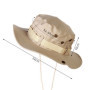 DHSBGWSX 1 chapeau de soleil pliable - Chapeau de protection solaire d'été - Beige - Chapeau de chasse - Respirant et confortabl