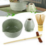 Matcha Kit, Balai à matcha, Bol Matcha, Fouet Matcha, Support de mixeur à matcha, Support de balai à matcha, Ensemble de 5 pièce
