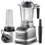 AMZCHEF 2-EN-1 Blender Mixeur 1800W | Blender Professionnel 1,85L et Mini Mixeur Smoothie 600ml | Blender Mixeur Puissant avec P