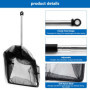 INNAL Épuisette Télescopique 26-45 CM Epuisette Aquarium Mini Réglable Poissons Télescopiques Net Petite Epuisette Aquarium pour