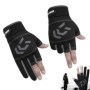 NJDBBZIJS 1 Paire Gants 3 Doigts Exposés Antidérapant Gants De Pêche À Trois Doigts Gants Vélo Respirant Protection Solaire Ajus