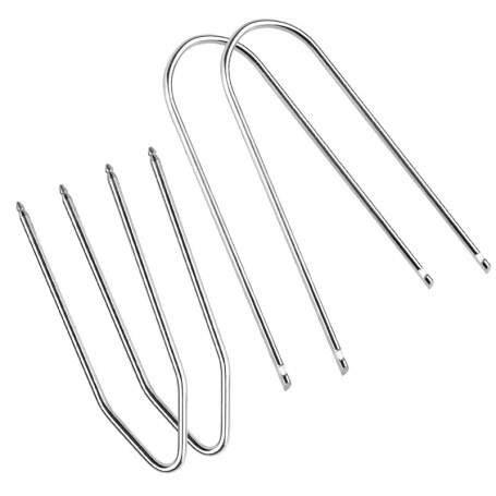 4PCS Autoradio Adaptateur Demontage, Clés d'extraction de démontage, Clé Extraction Autoradio, Outil de déverrouillage d'autorad