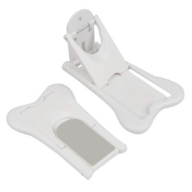 FOCCTS 2 pcs Bloque porte coulissante, verrouillage de sécurité pour bébé bloque-fenêtre placard serrures sécurité, bloque fenet
