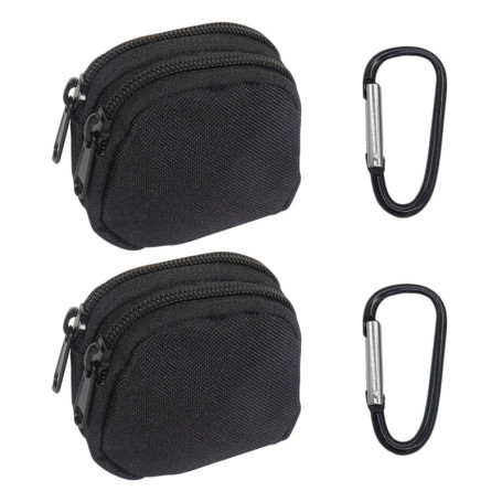 2 Mini Sacs De Ceinture, 2 Mousquetons, Sac De Ceinture Tactique, Organisateur De Ceinture, Équipement Tactique, Équipement De R