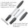 pinceau patisserie,pinceau silicone,pinceau cuisine silicone,pinceau de cuisine,cadre de cuisson,outil de trempage et de brosse 