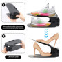 10PCS Support à Chaussures Réglables Organiseur de Chaussures Empiler Les Chaussures Support/Empiler à Chaussures Réglables, Ran