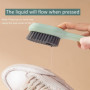 Yolistar 2pcs Brosse pour Nettoyer Les Chaussures,Nettoyant pour Sneakers,Brosse à Chaussures