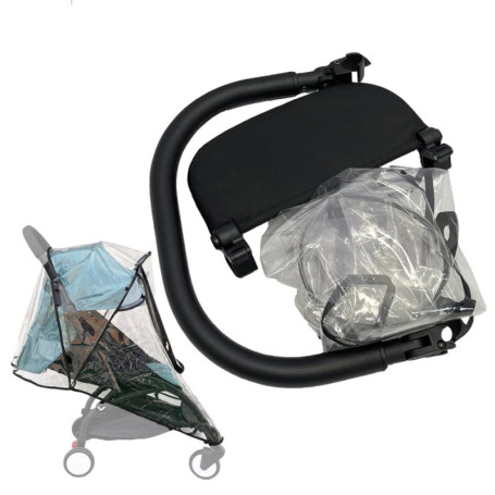 Ensemble d'accessoires pour poussette bébé compatible avec les poussettes Babyzen YOYO2 et YOYO3,Barre de protection pour pousse