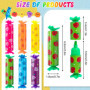 Mini Surligneurs Bonbons Forme 30 Pièces, Stylos Fluorescents Marqueurs Kawaii, Couleurs Vives Textliner pour Carte D'anniversai