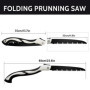 Scies d'élagage Multifonction Scie Pliante 30cm Lame en Acier Scie à Elaguer pour Emondage Jardinage Couper Bois Elaguer le Jard