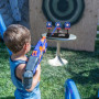 Cible pour Pistolet Nerf N-Strike Elite/Mega/Rival, 3 Cibles de Jeu Cible Électrique Réinitialisation Automatique Notation Numér