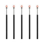 Pinceaux Fards à Paupières, 5 Pcs Pinceaux Maquillages Yeux, Pinceau Paupière en Sponge, Applicateur Fard a Paupiere, Pinceaux E