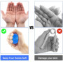 5 pièces Résistance Balle Reeducation Main pour Exercices à la Main, Balle Anti-Stress Balles d'exercice pour Mains De Stress d'